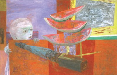 Forbidden Fruit door Yasuo Kuniyoshi
