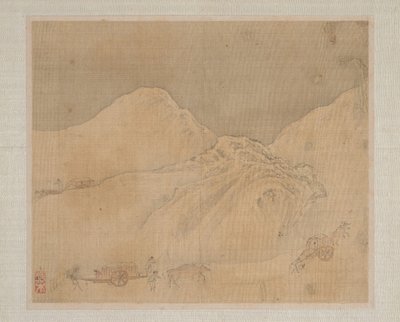 Landschappen, gedateerd 1652 door Ye Xin