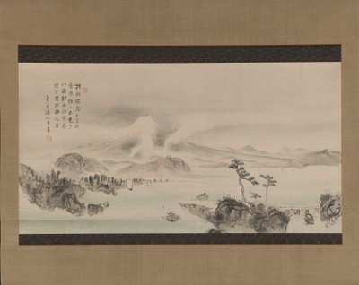 Mount Fuji, 19e eeuw door Yokoi Kinkoku
