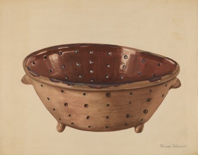 Vergiet, ca. 1936 door Yolande Delasser