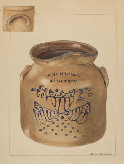 Pot door Yolande Delasser