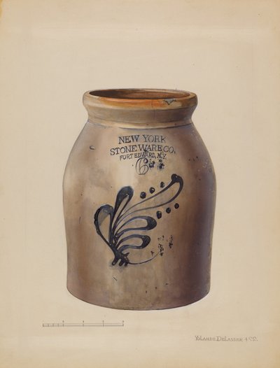 Pot door Yolande Delasser