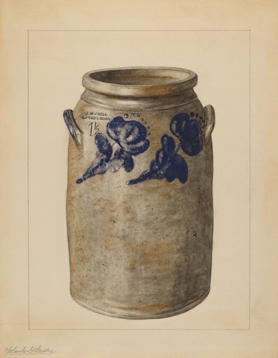 Pot door Yolande Delasser