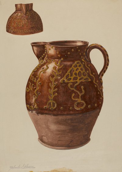 Pa. Duitse Kan, ca. 1937 door Yolande Delasser