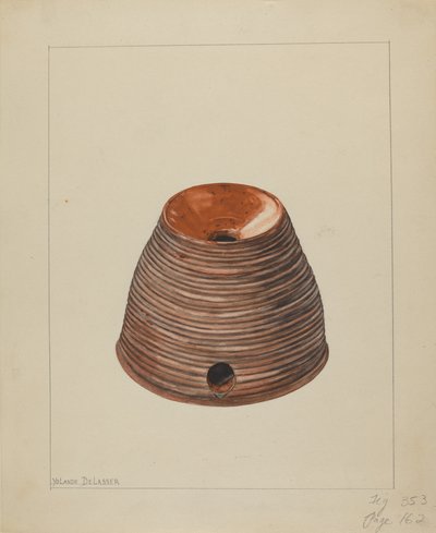 Kakkerlakval, ca. 1936 door Yolande Delasser