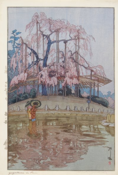 Lenteregen door Yoshida Hiroshi