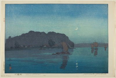 Tone-rivier door Yoshida Hiroshi