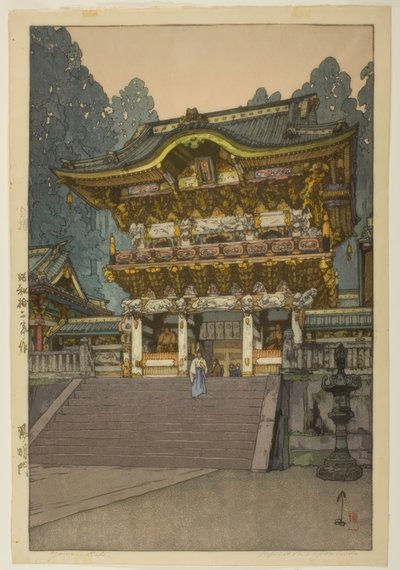 Yomei-poort door Yoshida Hiroshi
