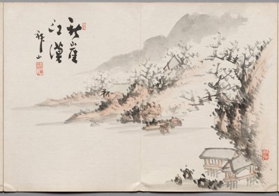 Schilderij Elf uit Album van schilderijen door Haizan door Yoshitsugu Haizan