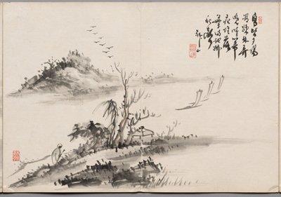 Schilderij Twaalf uit Album van schilderijen door Haizan door Yoshitsugu Haizan