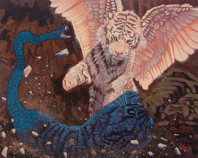 Engel en Demon door Yue Zeng