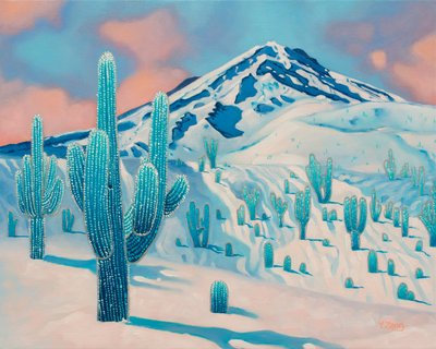 Bevroren Cactus door Yue Zeng