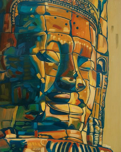 Khmer glimlach door Yue Zeng
