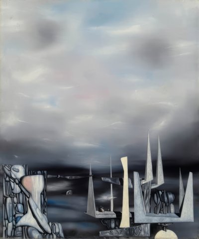 De sterren doorboren door Yves Tanguy