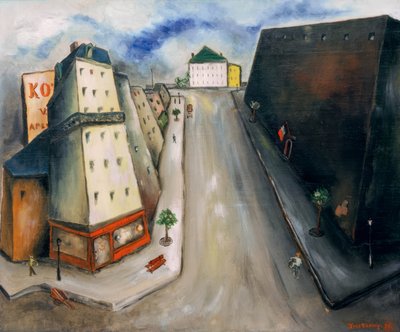 Gezondheidsstraat door Yves Tanguy