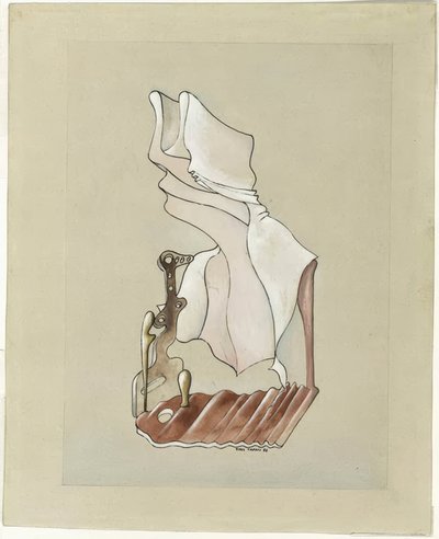 Zonder titel door Yves Tanguy