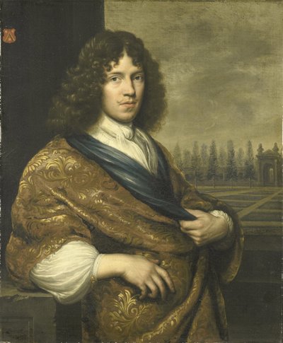 François Leidecker (1650-1718), plaatsvervangend schatbewaarder van Zeeland door Zacharias Blijhooft