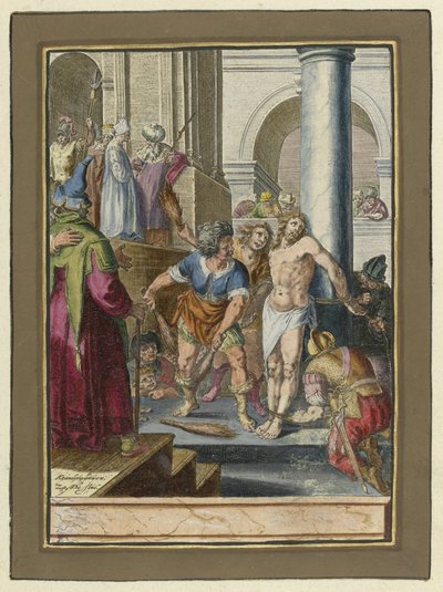 Geseling van Christus door Zacharias Dolendo