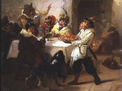 Het feest door Zacharias Noterman