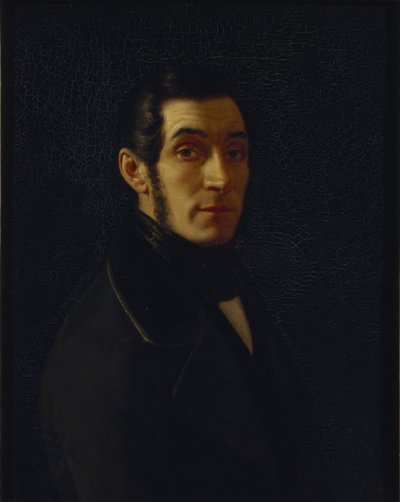 Portret van Fyodor Iwanowitsch Inozemtsev 1802-1869, 1844 door Zakharov