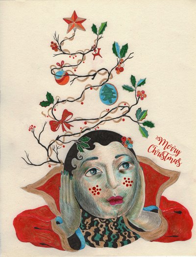 Kerst He-Elf door Sabina Nedelcheva Williams