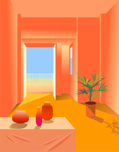 Interieurs 1 door Sabina Nedelcheva Williams