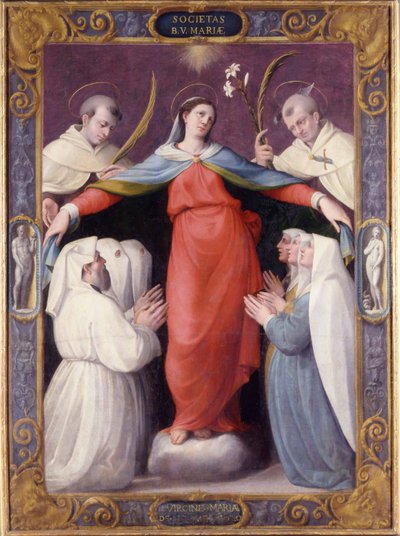 Madonna della Misericordia, 1564 door Zanguidi