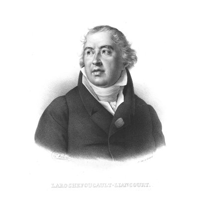 François Alexandre Frédéric, hertog de la Rochefoucauld-Liancourt, c1820s door Zephirin Felix Jean Marius Belliard