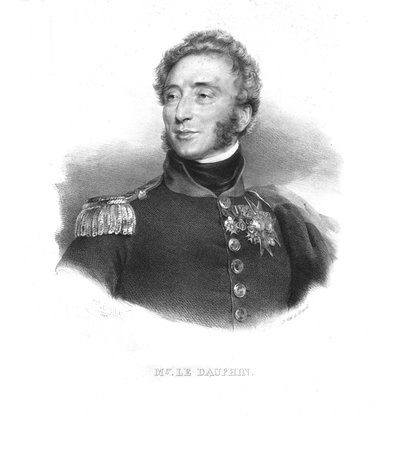 Louis-Antoine, Hertog van Angouleme door Zephirin Felix Jean Marius Belliard