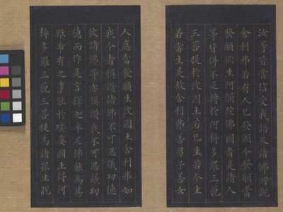 Soetra van het Eeuwige Leven (Wu Liang Shou Jing) 1837 door Zexu Lin