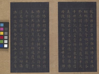 Soetra van het Eeuwige Leven (Wu Liang Shou Jing) 1837 door Zexu Lin