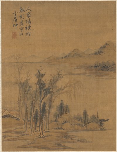 Landschap door Zhai Dakun