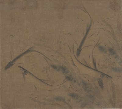 Vissen aan het spelen door Zhao Kexiong