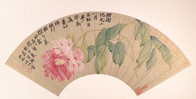 Pioenroos door Zhao Zhiqian