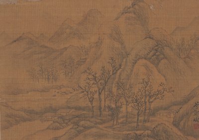 Landschap door Zheng Bin