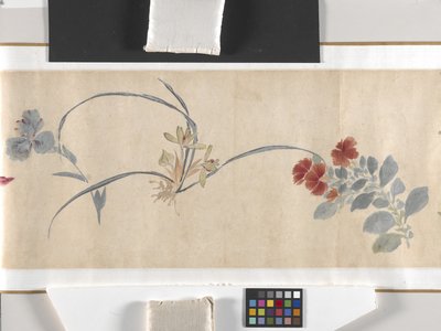 Gekleurde Bloemen door Zhimian Zhou