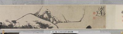 Lotusvijver door Zhu da Bada Shanren