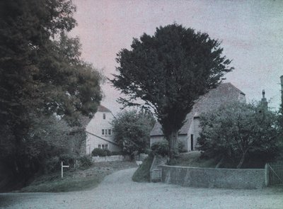 Een Sussex Landweg door Frederick (attr. to) Barnard