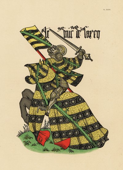 Albert III de Stoute, Hertog van Saksen, Duc de Saxe door John Pardon