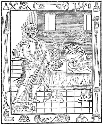 Alessandro Capo Bianco, Italiaanse militaire ingenieur door Ferdinand Georg Waldmuller