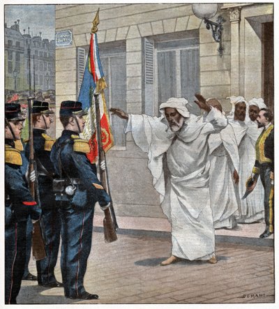 Ambassadeur van Marokko in Parijs door . .