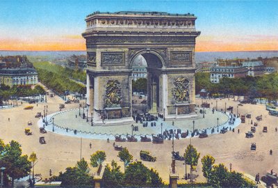 Arc de Triomphe, uit 