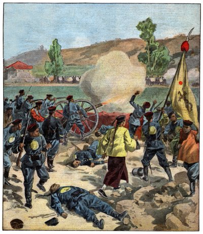 Slag tussen China en Rusland door . .