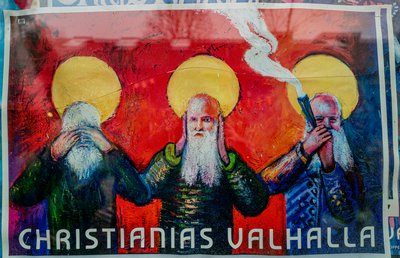 Cannabis legalisatie, Christiania, Kopenhagen door . .