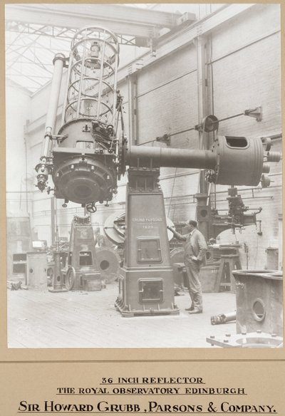 Cassegrain reflecterende telescoop, Newcastle upon Tyne door Frederick (attr. to) Barnard