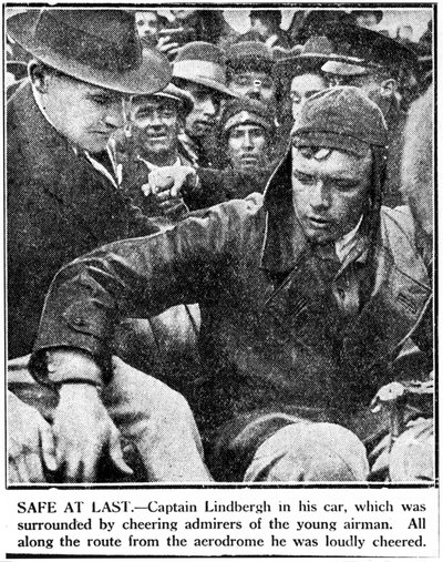 Charles Augustus Lindbergh, Amerikaanse piloot, ca. 1920s door Ferdinand Georg Waldmuller