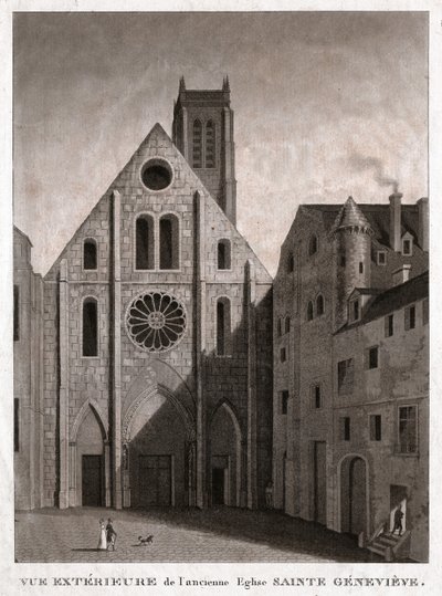Kerk van Sainte Genevieve door . .