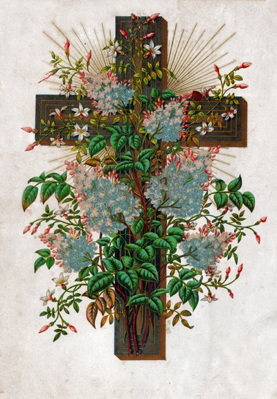 Kruis van Jezus Christus, circa 1910 door . .