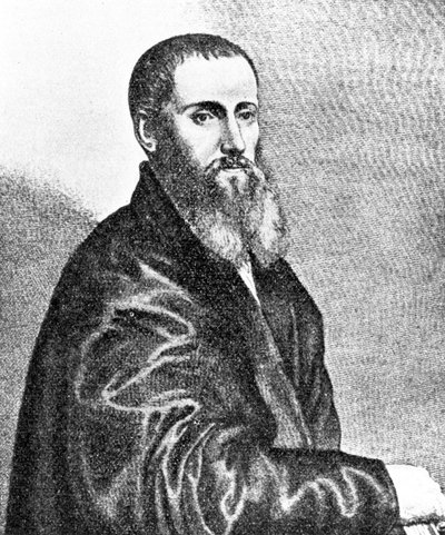 Daniel Barbaro, Italiaanse perspectivist door Ferdinand Georg Waldmuller