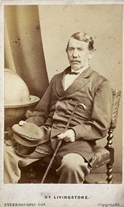 David Livingstone, Schotse missionaris en ontdekkingsreiziger, ca. 1860s door Frederick (attr. to) Barnard